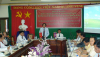Đón đoàn cán bộ Trường CT-HC tỉnh Savannakhet Lào và Trường Đảng Tỉnh ủy Sơn Đông Trung Quốc