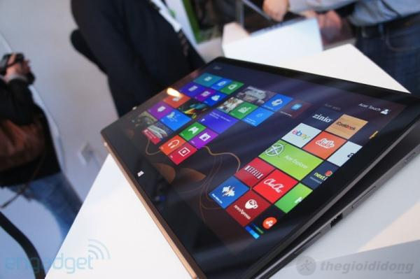 Acer Aspire R7 chế độ dùng như tablet
