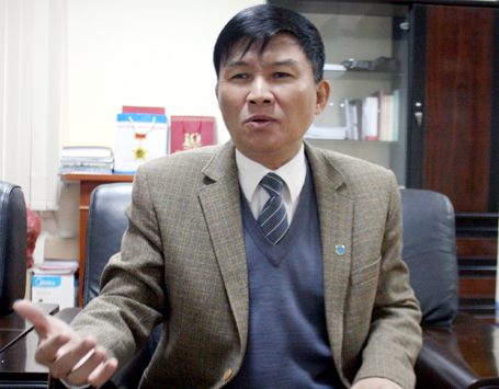 Ông Chu Sơn H� - Phó Trưởng đo� n đại biểu Quốc hội H� Nội.