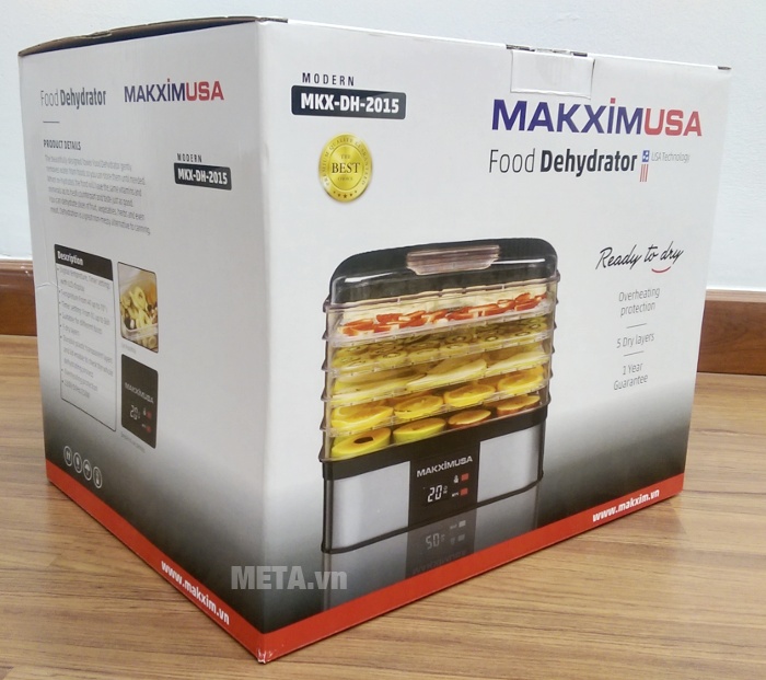 Hộp đựng máy sấy khô hoa quả, thực phẩm Makxim MKX-DH-2015