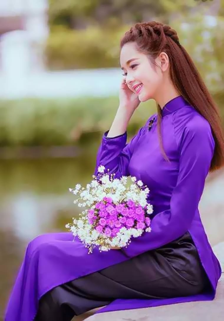 Tổng hợp những cô gái mặc áo d� i đẹp nhất Việt Nam